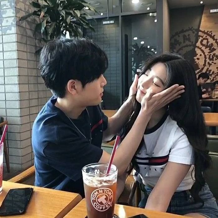 Close-up of engagement ring on hand